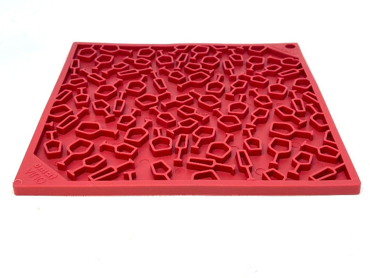 SodaPup Vino Dog eMat — Wine-Inspired Enrichment Lick Mat for Dogs & Cats