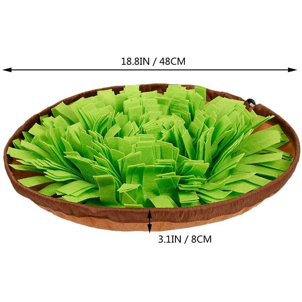 AWOOF Pet Snuffle Mat for Dogs — Nose Work Foraging Mat for Mental Stimulation & Slow Feeding