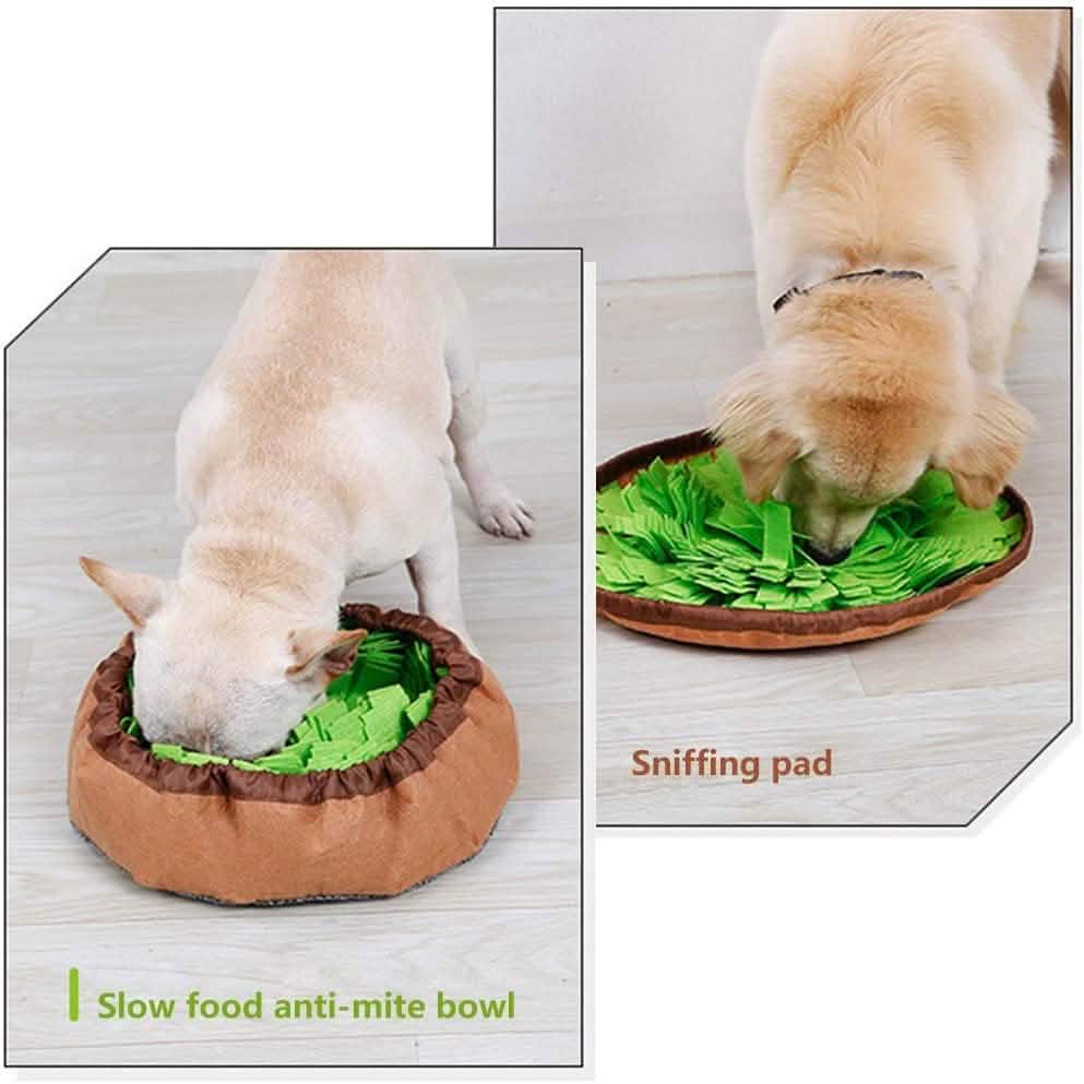 AWOOF Pet Snuffle Mat for Dogs — Nose Work Foraging Mat for Mental Stimulation & Slow Feeding