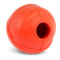 Jeffers Red Orbits Ball — Natural Rubber Treat-Dispensing Dog Chew Toy